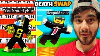 Minecraft Death Swap 5 {Smarty VS SenpaiSpider}