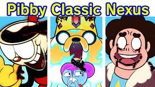 Friday Night Funkin' VS Pibby Classic Nexus DEMO BUILD | Cuphead Finn Jake Steven Universe (FNF/Mod)