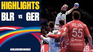 Belarus vs. Germany Highlights | Day 8 | Men's EHF EURO 2020