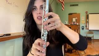 The First Five Notes on your Flute