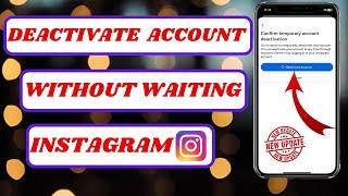 "How to Deactivate Instagram Account Without Waiting a Week – Quick Solution (2025)"