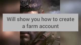 HOW TO CREATE FARM ACCOUNT LAST SHELTER SURVIVAL