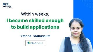 Transforming Careers: How NxtWave Intensive 2.0 Empowered Heena's IT Journey 