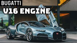 V16 Engine:: Bugatti Tourbillon V16 #bugatti #v16 #w16