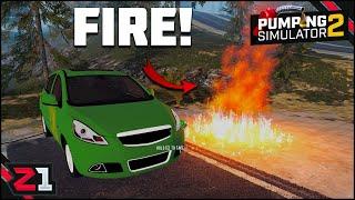 GAS STATION FIRE And I Had A CHILD!? Pumping Simulator 2 [E4]