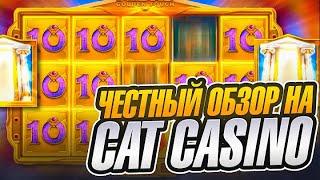 Cat Casino - коротко о бонусах, регистрация и вывод Онлайн казино КЕТ