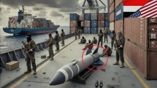 DANGER OF NUCLEAR WAR! Houthis have seized a ship carrying an SECRET US military cargo on Red Sea!