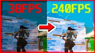 Fortnite Optimizations You Need For 240FPS! - Fix FPS Drops & Boost FPS