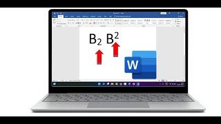 How To Type Or Insert Superscripts And Subscripts In MS Word | MS Word tips & tricks