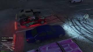 LIVE GTA 5 CAR MEET "PS4" MODDED CARS STREET TAKEOVER BENEFACTOR VORSCHLAGHAMMER