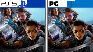 Baldur's Gate 3 | PS5 vs PC | Graphics Comparison & Visual Modes Performance