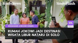 Ramai Dikunjungi, Kediaman Jokowi di Solo jadi Destinasi Wisata Foto | Sindo Flash