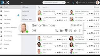 The 3CX Web Client at a Glance