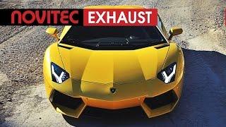 PURE SOUND | LAMBORGHINI AVENTADOR NOVITEC | EXHAUST NOTE, FLAMES