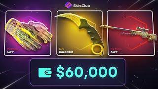 THE TIME HAS COME! THE BIGGEST BATTLE IN HISTORY!!! $60,000 (SKIN CLUB)