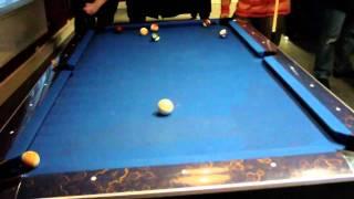 Billiards Match - Manthan Dave versus Joshua Hoggan at Devonport House