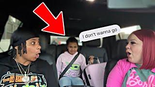 VLOGMAS DAY 17 TELLING LINA SHE GOING TO MILWAUKEE FOR CHRISTMAS *SHE CRIED*!