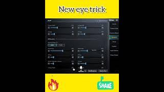 EYE BUTTON ONLY HEADSHOT IN PUBG MOBILE | Eye Button On Crosshair PUBG GUIDE