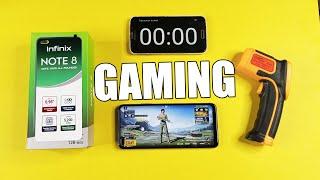 Infinix Note 8 Gaming Test & Review | Heating Test | Battery Drain Test