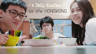 Vlog  A DAY IN MY LIFE as OfW HONGKONG / DAILY ROUTINE   || Charlyn official