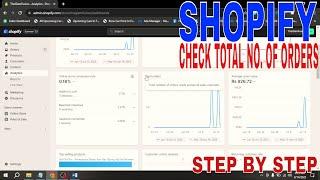   How To Check Total Number Of Orders On Shopify Store 