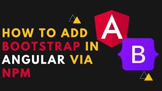 How to add Bootstrap to an angular-cli project