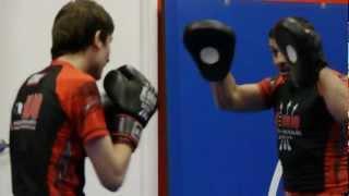 Champions Made Here: Coach MK Keshtov Works the Mitts With 14-Yr-Old Student