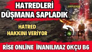 HATREDLERİ DÜŞMANA SAPLADIK | HAKKINI VERİYOR | BP'YE YENİ SİLAH | Rise Online Okçu Serisi Bölüm 6