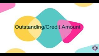 Outstanding/Credit Amount - Demo Video | Odoo app | Botspot Infoware Apps | Remain customer amount