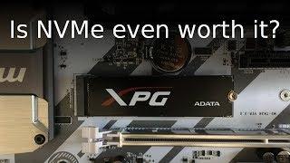 Is NVMe even worth it? - ADATA XPG SX8200 Review