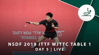 Day 5 | 2019 ITTF World Junior Table Tennis Championships - Table 1