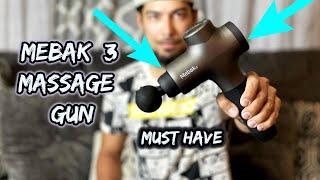 MEBAK 3 MASSAGE GUN | UNBOXING/REVIEW