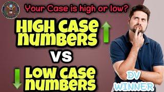 How to determine high case number and low case number | dv lottery 2022