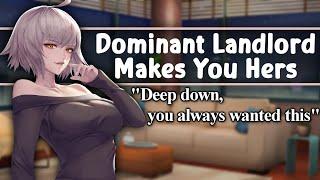 [ASMR] Dominant Landlord Makes You Hers [F4A] [Mommy] [Obsessive] [Personal Attention] [Jealous]