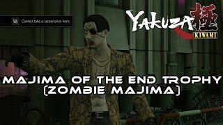 Yakuza Kiwami I Zombie Majima (Majima Of The End Trophy)  I PS4 Pro