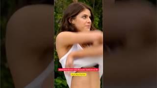 Behind the Scenes with Alexandra Daddario on Set #shorts #ytshorts