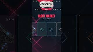 NIGHT MARKET, GOOD OR BAD ? #valorant #gaming #valorantclips #games #fps #nightmarket