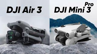 DJI Air 3 VS DJI Mini 3 Pro | Released