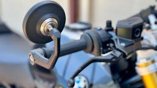 Evotech Performance Bar-End Mirrors Review, On a 2023 BMW R1250R!