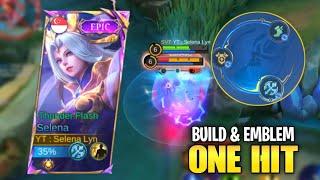 BEST BUILD SELENA 2024 AND EMBLEM, BUILD TOP 1 GLOBAL  Mobilegends