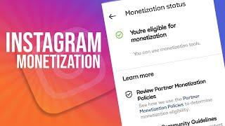 You are eligible for monetization Instagram | You can use monetization tools Instagram |