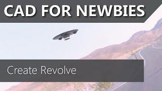 How to use Revolve in Fusion 360 - CAD for Newbies