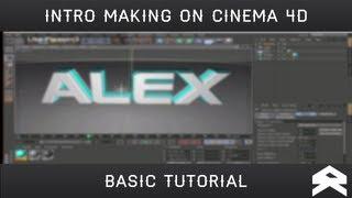 How to make a 3D Intro in Cinema 4D