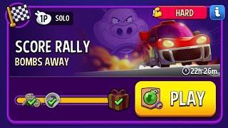 SCORE RALLY | BOMBS AWAY | HARD |  RAINBOW 2875  | Match Masters Today's Solo Challenge Complete 