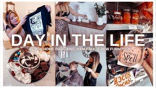 H&M HAUL, NEW IN HOME BARGAINS *AUTUMN FINDS* & BUILDING NEW FURNITURE