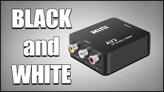 Why grayscale image ? - HDMI2AV - 1080p Hdmi to AV converter box