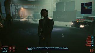 Cyberpunk 2077 What happens when you are a corpo rat when you speak to Oda about Hanako