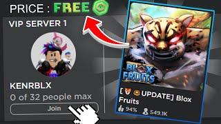 GET FREE BLOX FRUITS VIP SERVERS - Working Method 2023