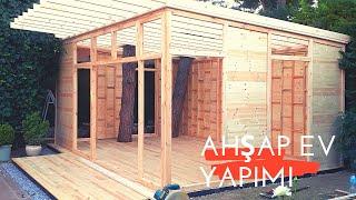 Timber frame house /Ahşap karkas ev yapımı