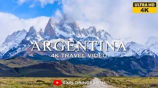 Argentina Travel Video Full HDR 4K - Must See in Argentina - Buenos Aires - Patagonia Tour